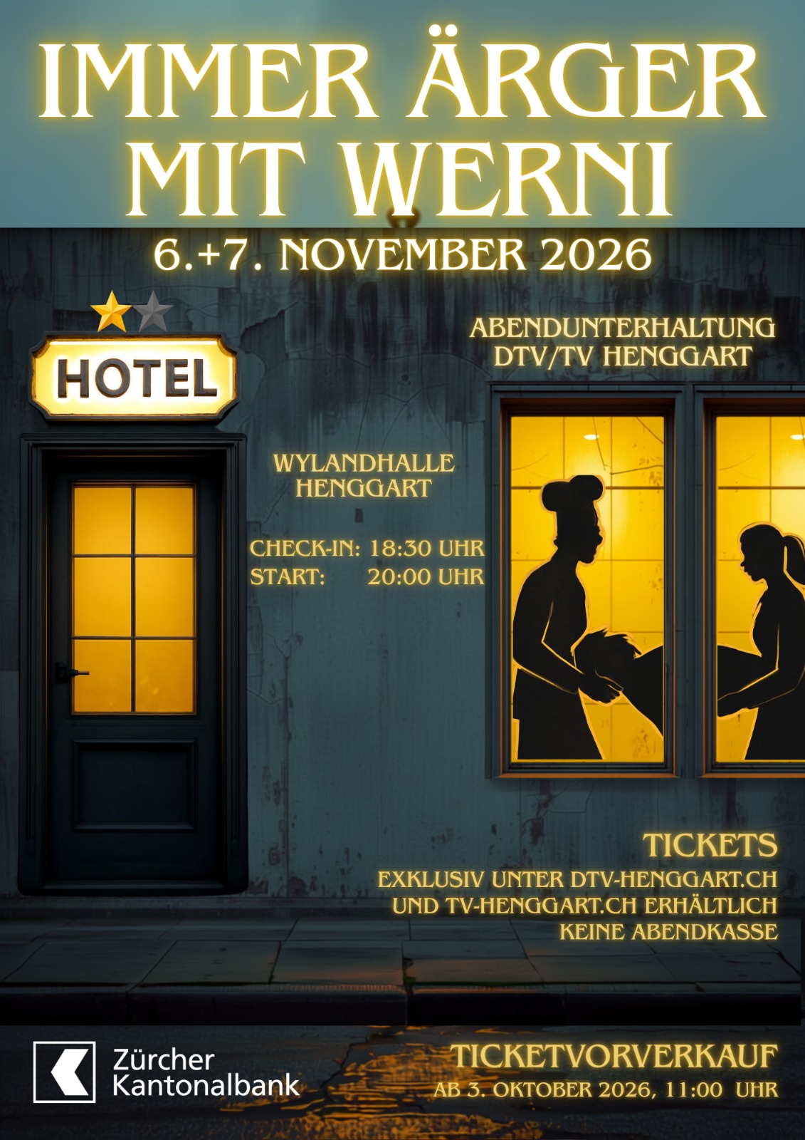 Flyer Abendunterhaltung Henggart 2026